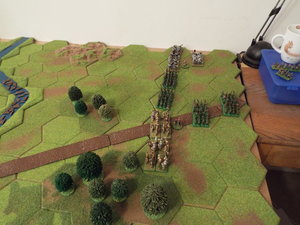 Heavy infantry and giants to contest the river