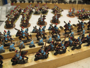 Next - Cavalry, command and artillery