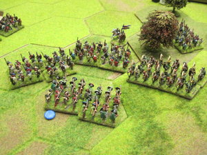 Last stand of the Saxon infantry!
