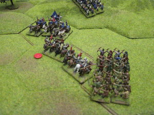 The last of the Norman cavalry!