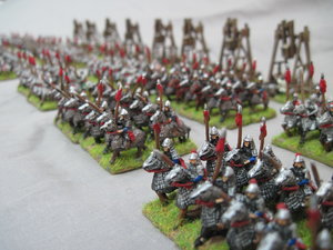 Mongol heavy cavalry on mass!