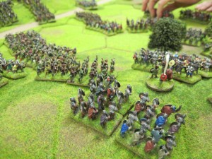 Saxon Huscarls and select Fyrd units defend the hill!