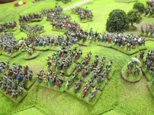 The Saxon commanders make their final stand on the hill!