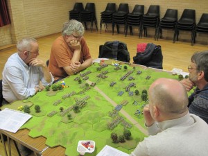 Dave and Tony ponder on what to do about the quick advance of the Korean cavalry.