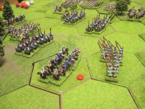 With the Korean cavalry are defeated, the Quapakulu and Janissaries begin their advance to victory.