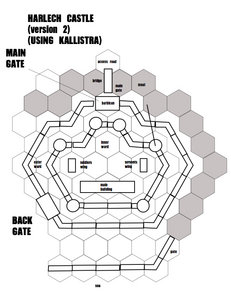 Second attempt at Harlech Castle using Kallistra