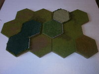 A couple of patchwork field tiles