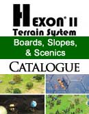 Hexon Boards, Slopes and Scenics catalogue